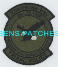 MICHIGAN,KEWEENAW BAY TRIBAL POLICE SUBDUED 1